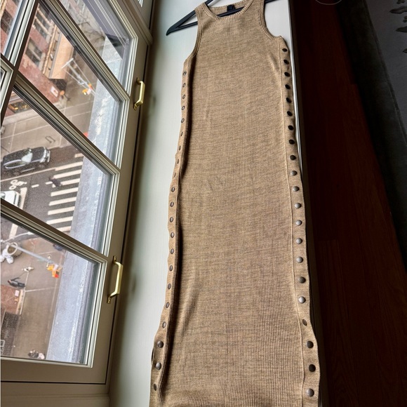 PETAR PETROV Fitted Silk Midi Dress - Picture 7 of 9